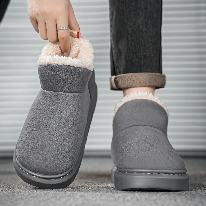 Новые зимние сапоги 2024 хлопковая обувь хлопковые тапочки стиль родителей и детей