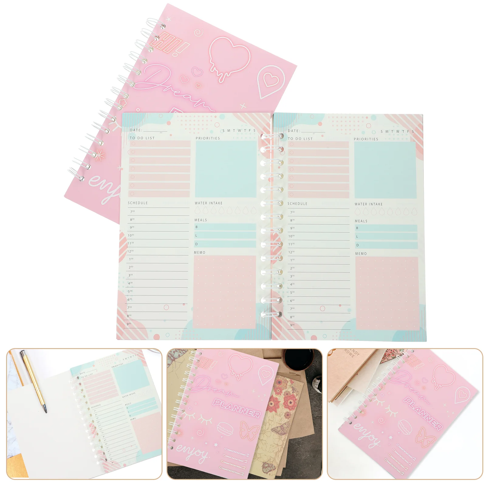 

2 шт., блокнот-планировщик без даты