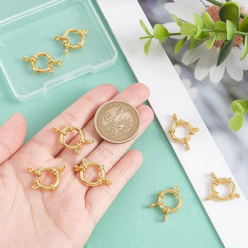 8 шт. пружинные застежки из нержавеющей стали