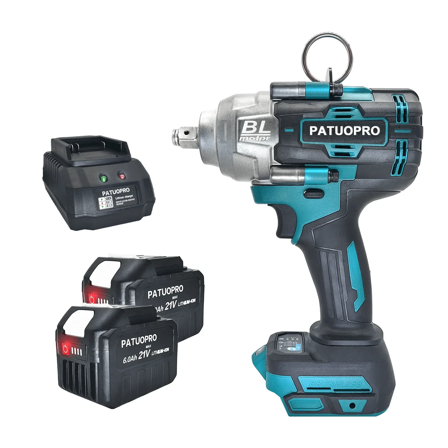 

PATUOPRO Max 2000N.M бесщеточный аккумуляторный гайковерт