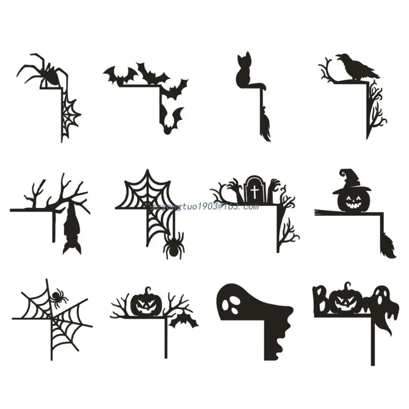 

Halloween Door Frame Decor Halloween Frame Decorations Door Trim Decal Party