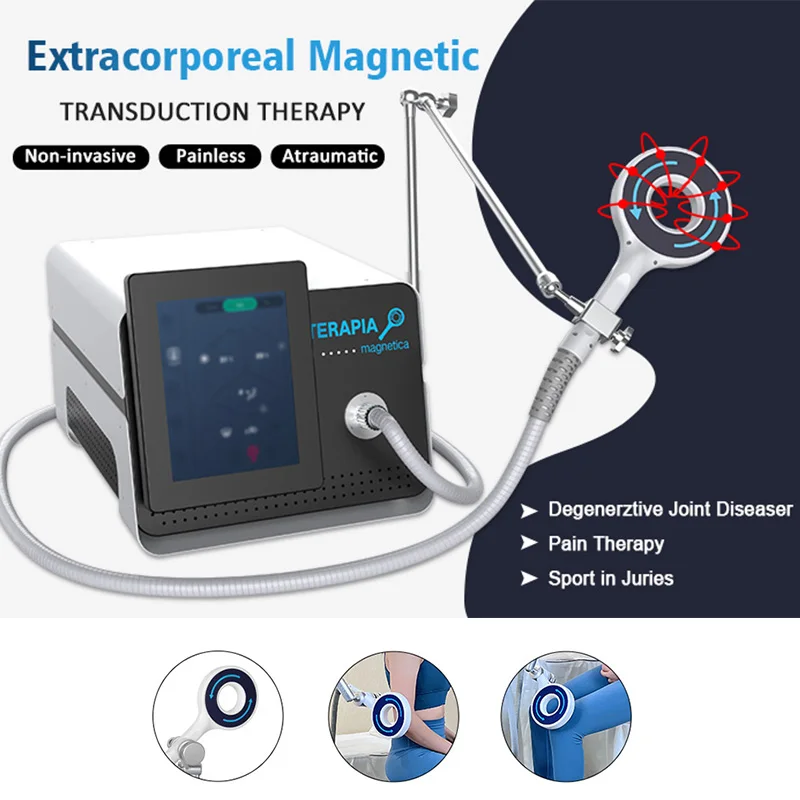 

Newest 100Khz Frequency Magneto Magnetic Stimulation Physical Therapy Sports Injuries Rehabilitation Pain Relive Equipments