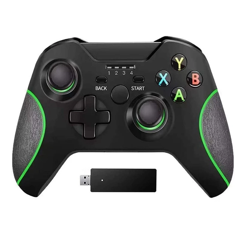 

Suitable For One, Dual Vibration 2.4Hz Wireless Gamepad, Compatible With One / One S / One X / One Elite / Ps3