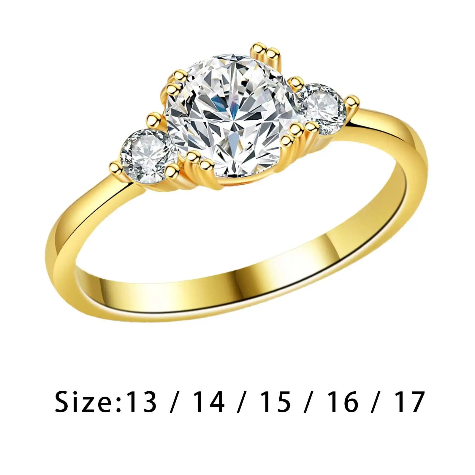 

Wedding Ring Exquisite Sparkling Simple Classic Engagement Ring Fashion Jewelry for Anniversary Valentine's Day Bride Women Her