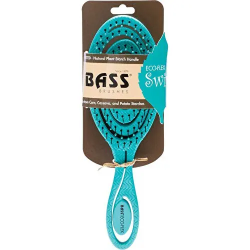 

Eco Flex Detangler Teal Swirl Hair Brush 1 Ea 2 Pack