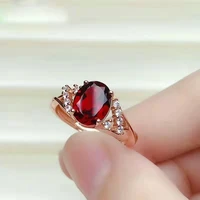 vintage women ring jewelry 925 silver accessories with zircon gemstone finger rings for female wedding engagement party gifts