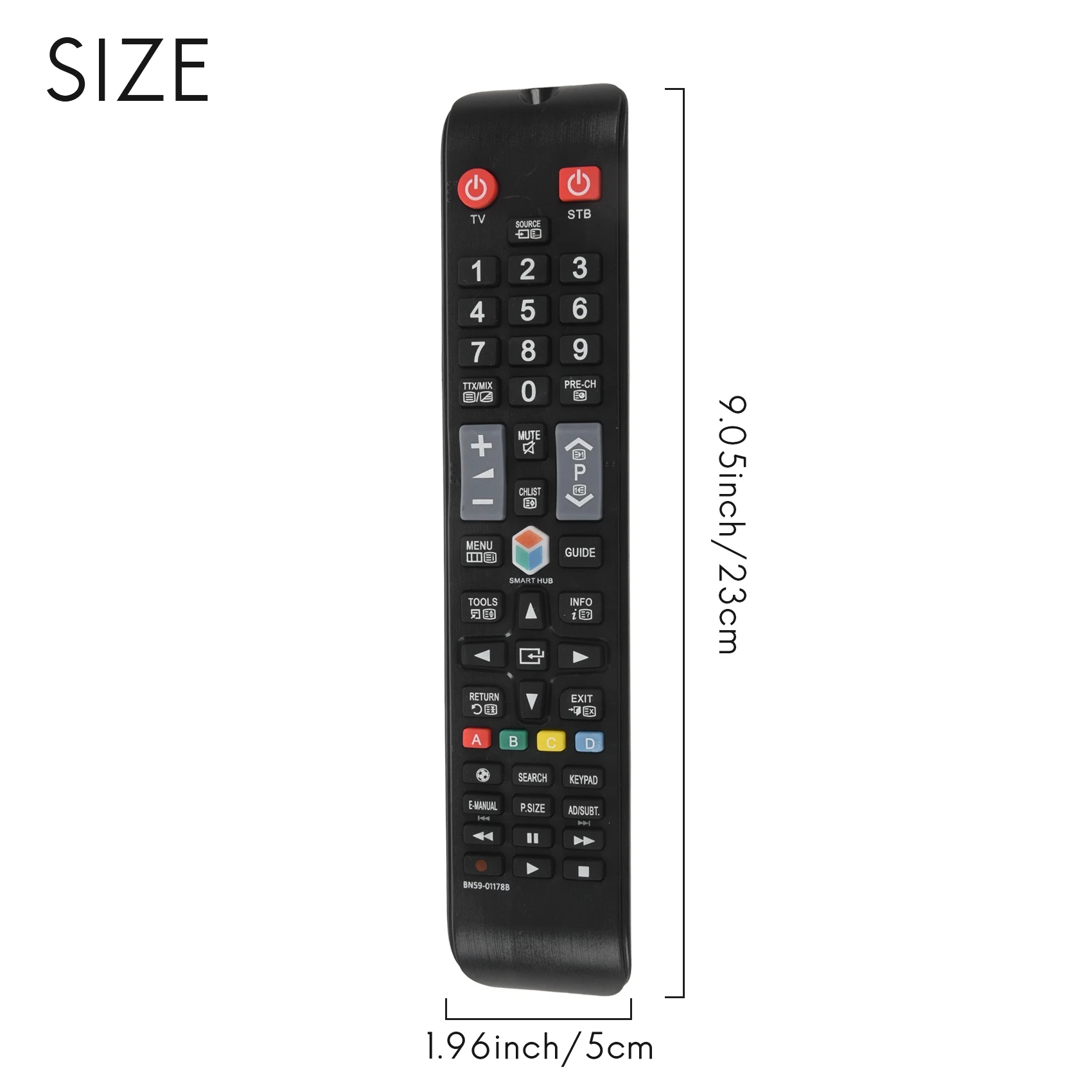 Новый пульт дистанционного управления для Samsung SMART TV BN59-01178B UA55H6300AW UA60H6300AW UE32H5500