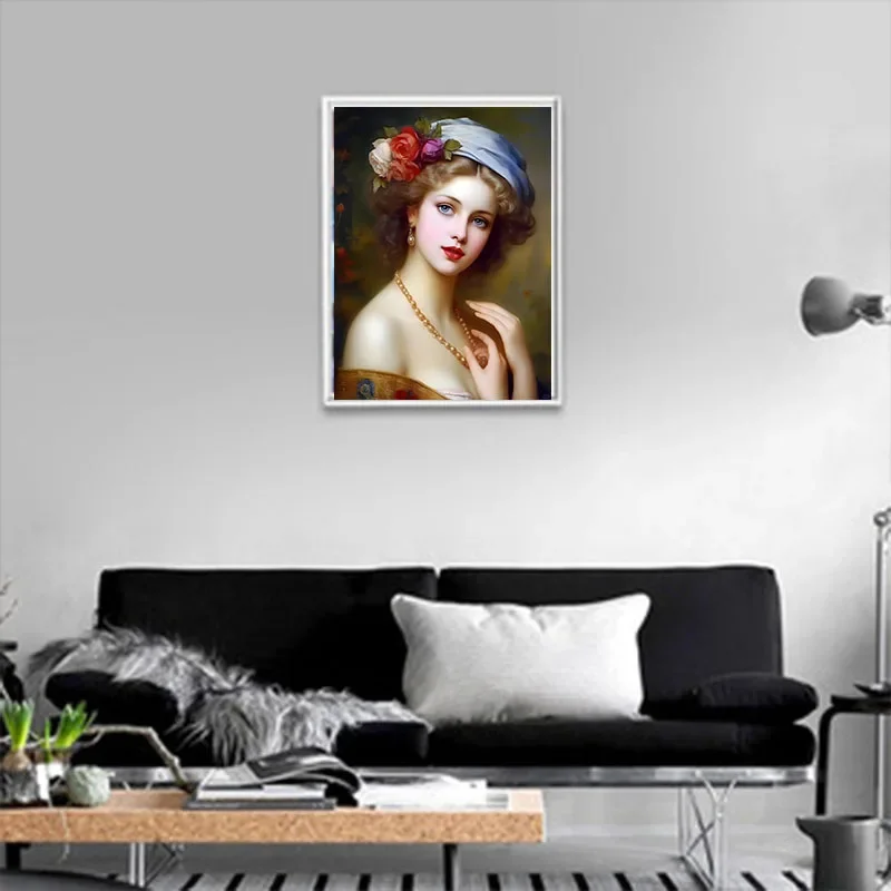 Современная картина Simple2024 сделай сам 5D Вышивка крестиком внутреннее украшение