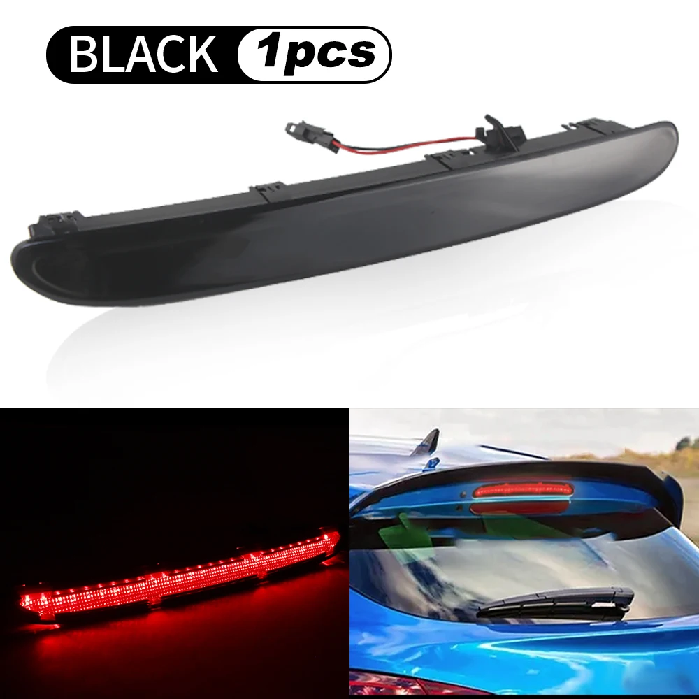 

1x дымчатый светодиодный 3-й третий стоп-сигнал с высоким креплением, задний задний сигнальный фонарь для Opel Vauxhall Astra J Hatch 09-15 GTC OPC 12-18