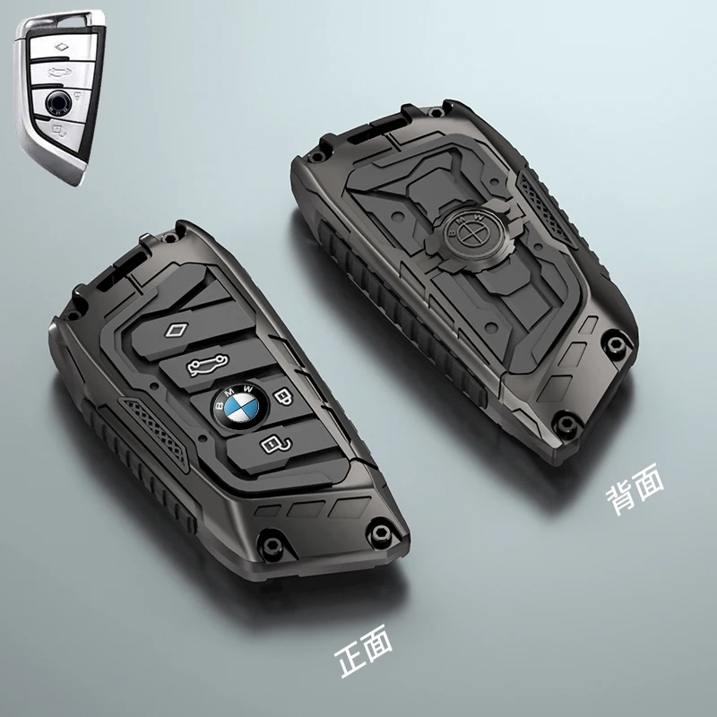 

Кожаный чехол для автомобильного ключа из цинкового сплава для Bmw F20 G20 G30 X1 X3 X4 X5 G05 X6 X7 G11 F15 F16 G01 G02 F48 Автоаксессуары