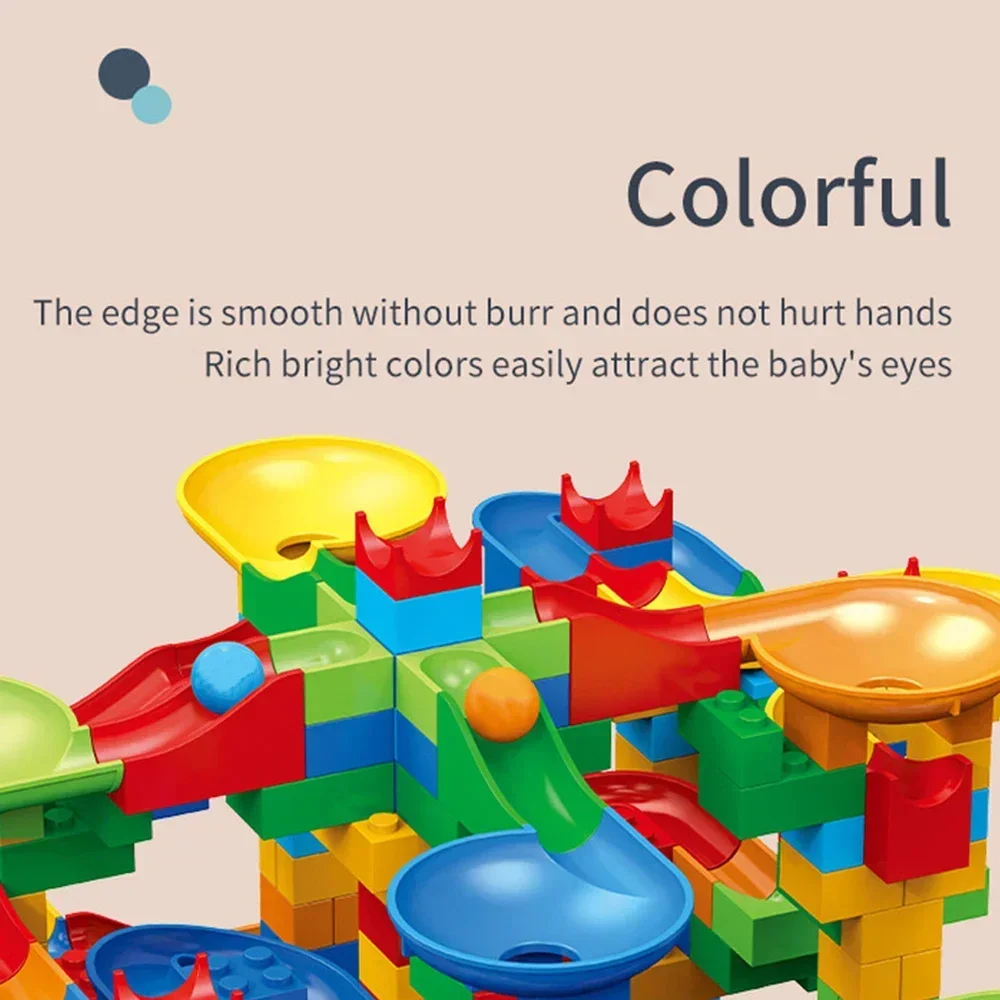 88 шт. Детский конструктор гоночная трасса