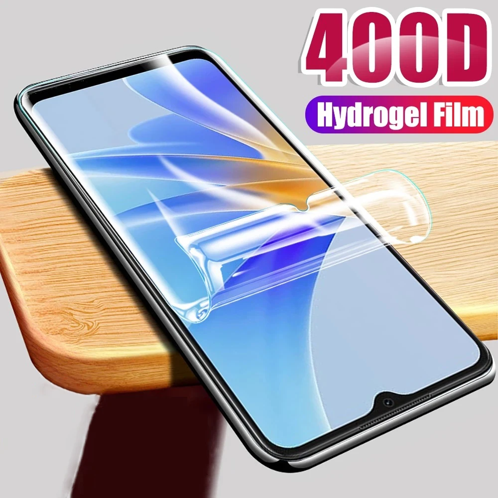 

For Oppo A1 A1x A58 A58x A78 A57 A77 5G A77s A17 A17K A57s A57e 4G Hydrogel Film Screen Protector On Oppo A1 Pro Protective Film