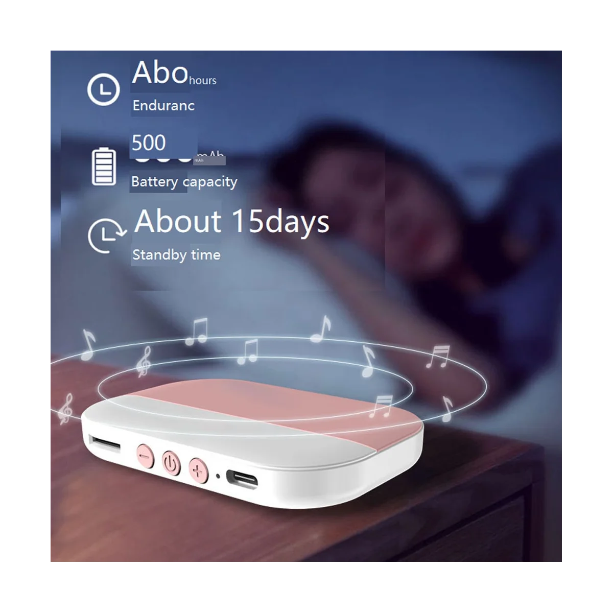 Беспроводная музыкальная шкатулка костной проводимости