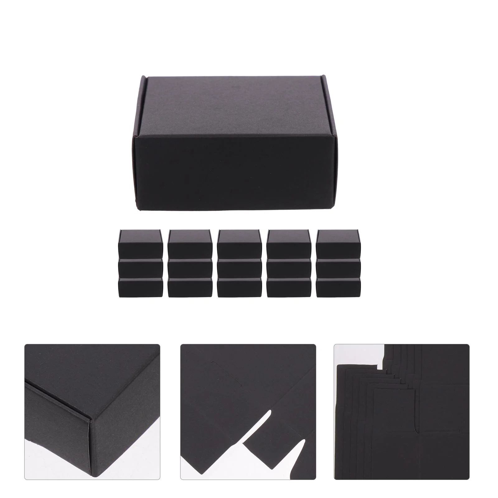 

20Pcs Delivery Packing Boxes Paper Packing Cases Paper Wrapping Boxes for Delivery