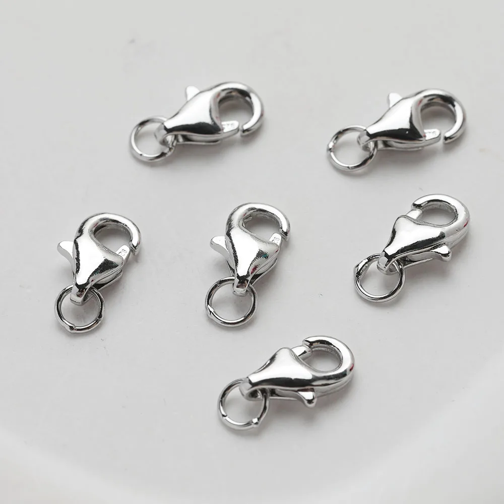 Сохраняющая цвет пряжка-лобстер в обертке из 4 карат закрытое кольцо имитация