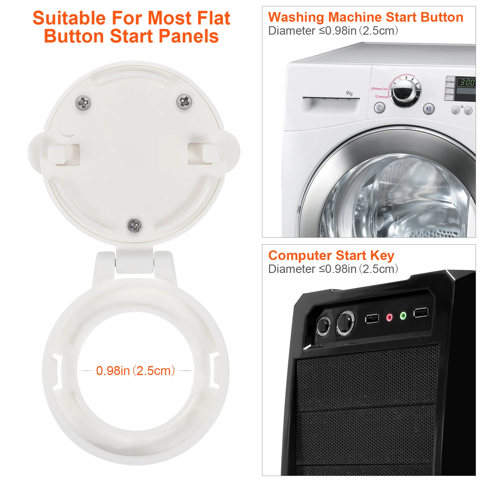 4 шт. защитный колпачок чехлы для запуска ключей кнопка замок детской