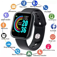 d20 pro smart watch y68 bluetooth fitness tracker sports watch heart rate monitor blood pressure smart bracelet for android ios