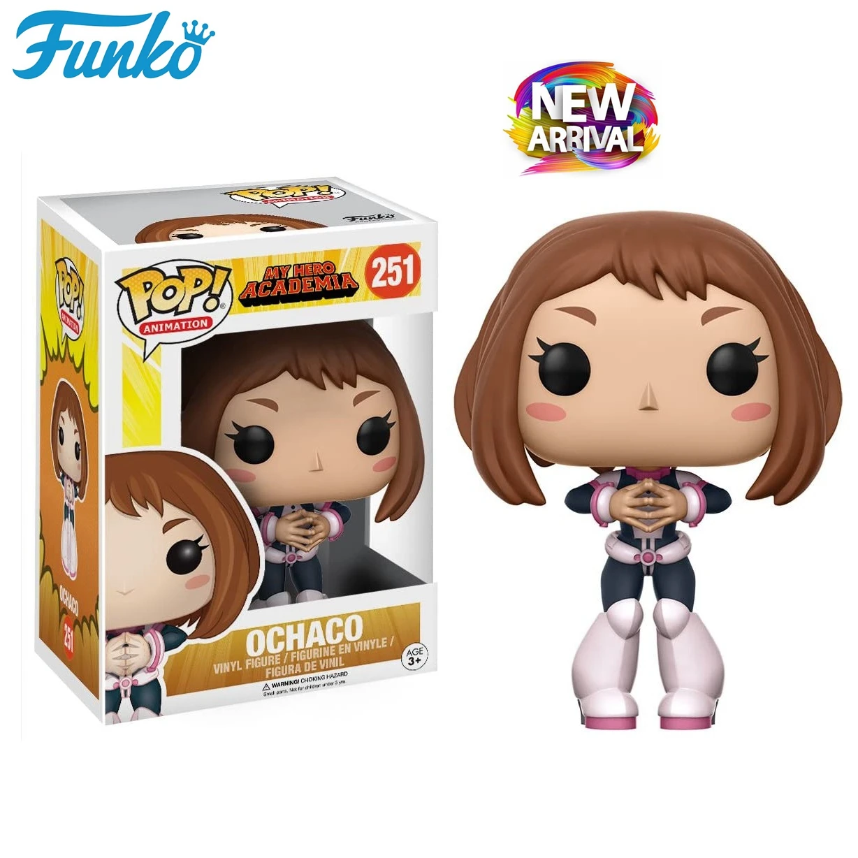 Новинка 2024 Funko POP! Японская анимация моя геройская Академия очако 251 # виниловые
