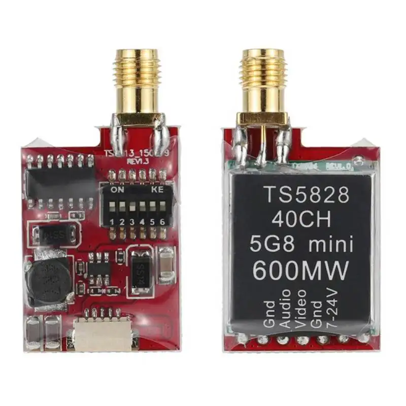 Оригинальный TS5828S TS5828 TS5828L TS5823 TS5823L Micro VTX 5,8G 600mW 48CH миниатюрный FPV передатчик для дрона RC FPV Оригинальный TS5828S TS5828 TS5828L TS5823 TS5823L Micro VTX 5,8G 600mW 48CH миниатюрный FPV передатчик для дрона RC FPV