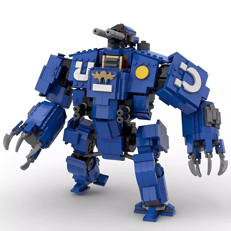 Игра Bricklink Mecha ORC Killas Kan Dreadnought Терминатор Капитан Черный тамплиер Necron Warrior Наборы роботов Строительные блоки Игрушки (art.: 3920cd08b207d) - 3920cd08b207d