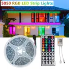 Светодиодсветильник та 5050 RGB, Светодиодная лента 5 м10 м20 м, гибкая светодиодная лента для телевизора, настольного экрана, подсветильник Ки, диодсветильник освещение, Декор
