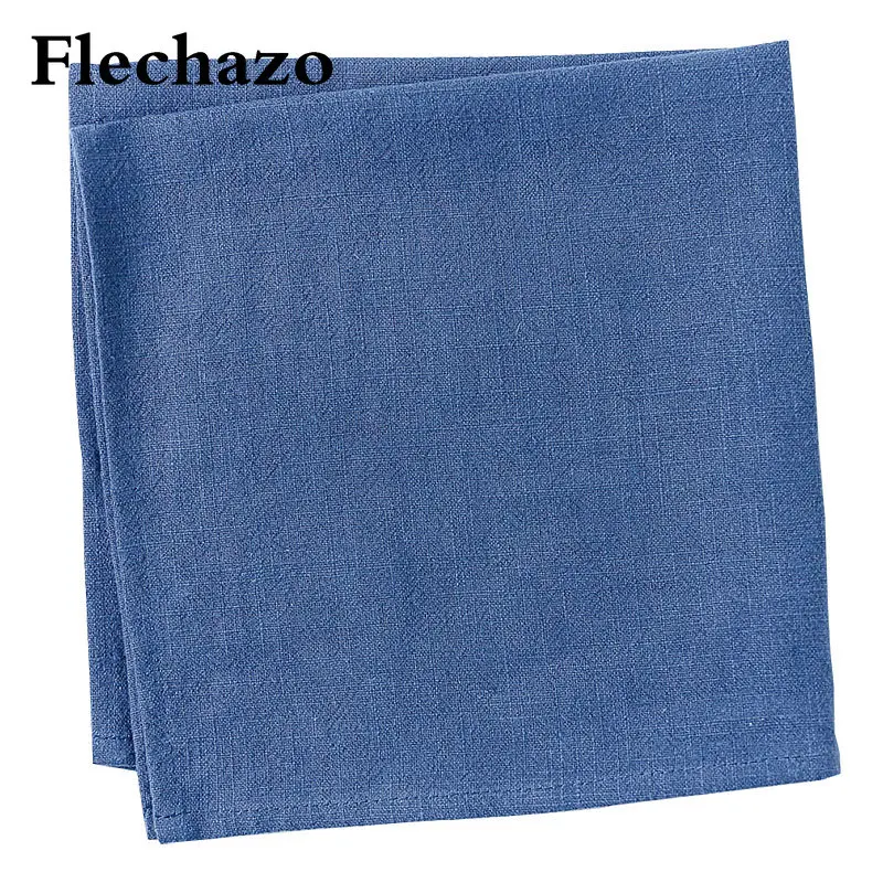 

6pcs Table Wedding Decoration Linen Napkin Holders Tablecloth Kitchen Mat Handkerchief Towels Dining Room Placemats for Dinner