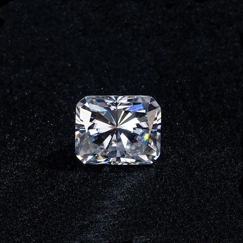 

Хорошие ювелирные изделия, Свободный Муассанит, измельченный лед, блестящий бриллиантовый тестер цвета GH, камни для кольца с сертификатом GRA