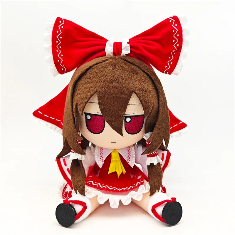 Фото Новый Hakurei Reimu Touhou Project Fumo плюшевая игрушка мягкая кукла два стиля глаза дым Yagokoro Eirin Houraisan Kaguya Daiyousei подарок №2
