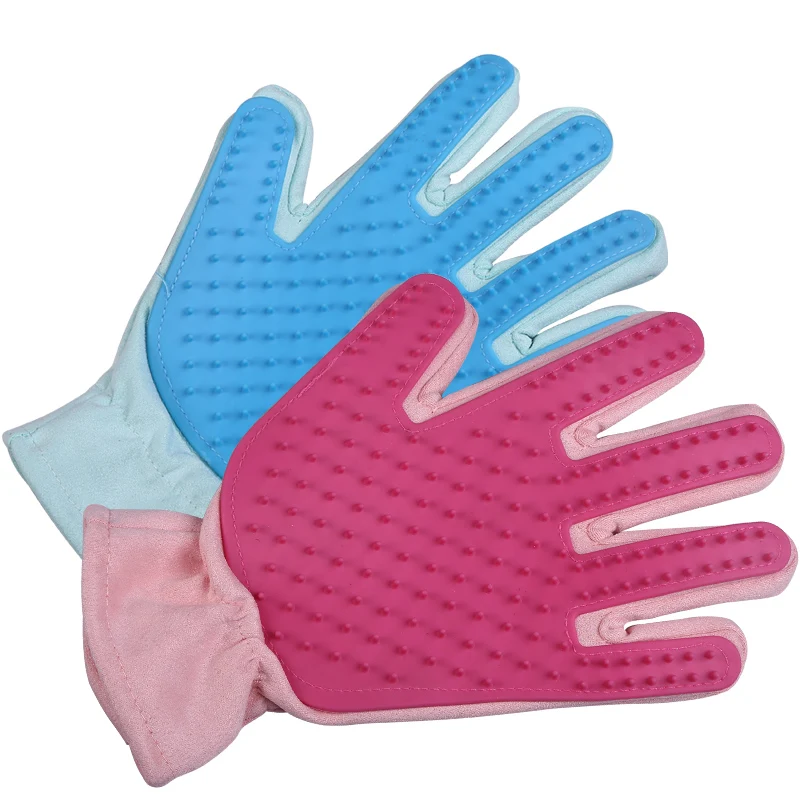 

hj Cat Petting Gloves Hair Remover Fantastic Fuzz Remover Comb Brush Cat Supplies Cat Comb Cat Hair Cleaner