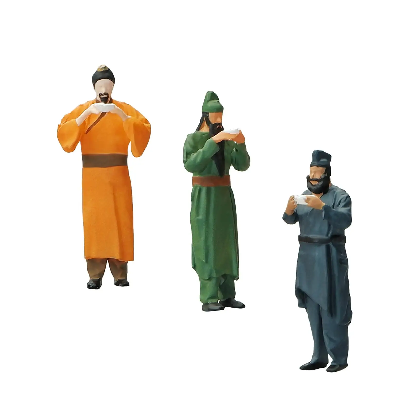 

Миниатюрная фигурка в масштабе 1:64, фигурка крошечных людей для настольного орнамента, миниатюрные сцены, модель поезда, архитектура, стол с песком