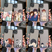 ao haru ride love phone case for iphone x xr xs 7 8 plus 11 12 13 pro max 13mini matte shockproof case