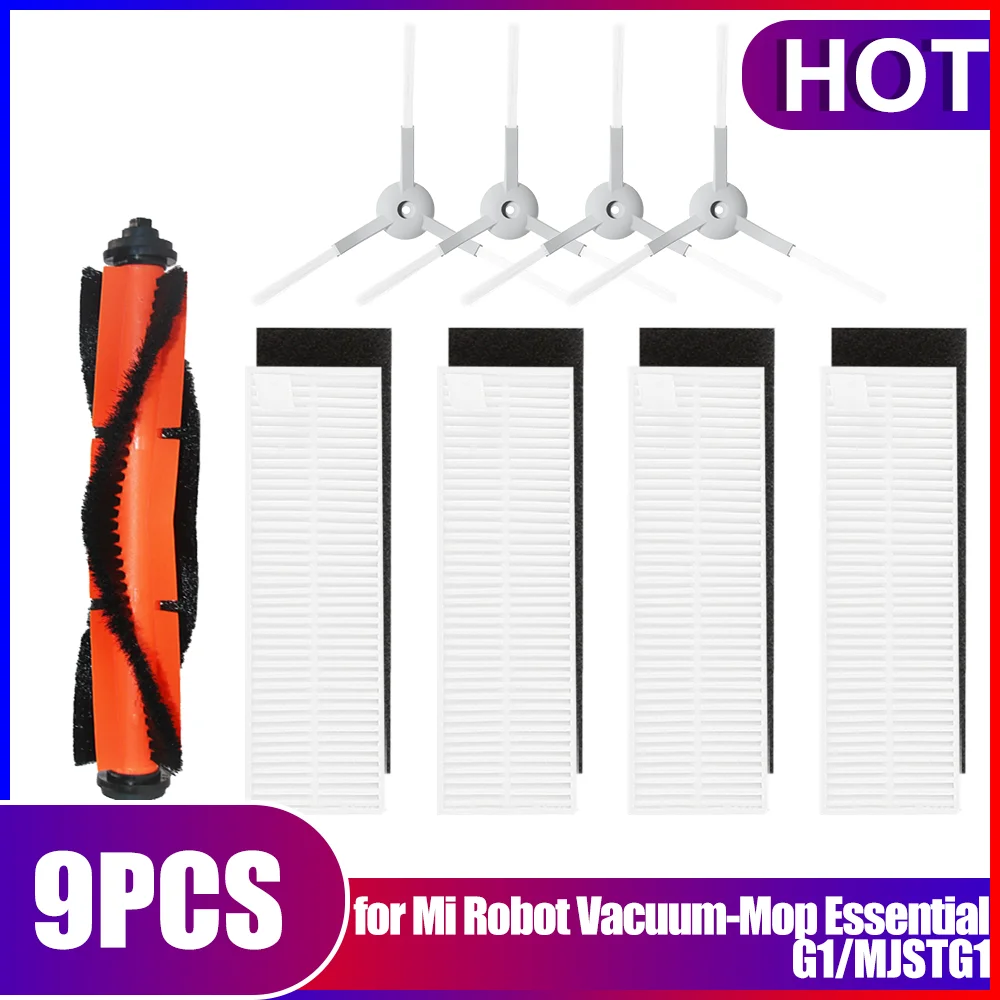 

Детали для робота-пылесоса Xiaomi Mijia Mi, фильтр НЕРА, круглая щетка, насадка для швабры, необходимая вещь, G1, MJSTG1