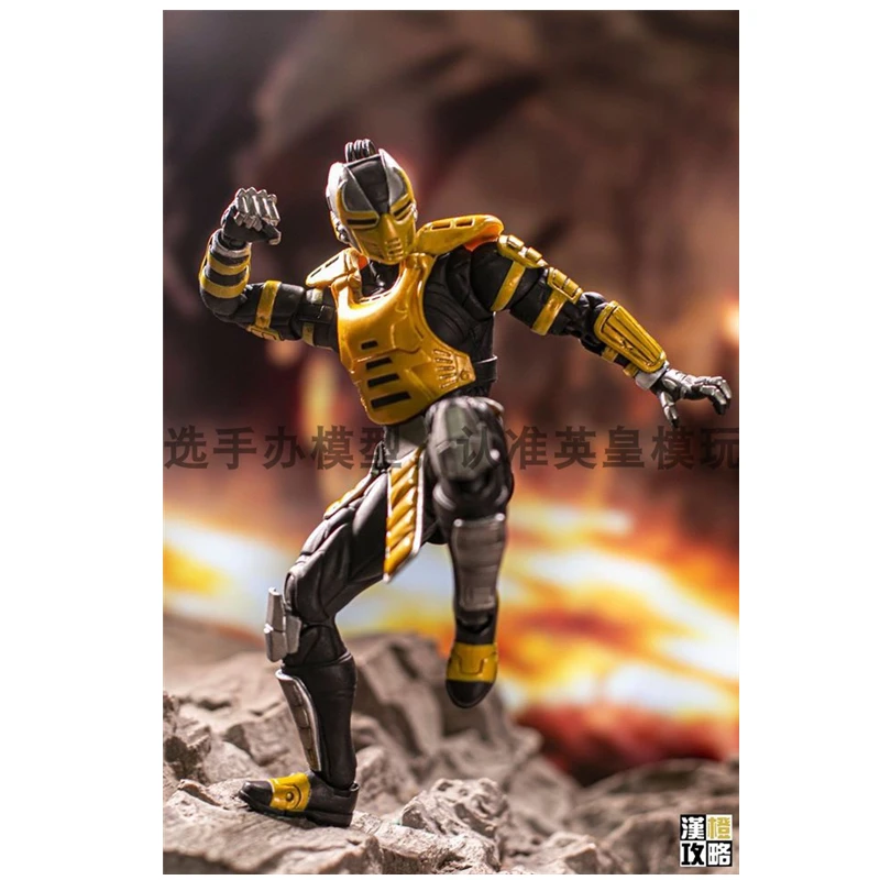 

Storm Toys Street Fighter THEKINGOFFIGHTERS Mortal Kombat CYRAX Action Figures Assembled Models Children's Gifts Games