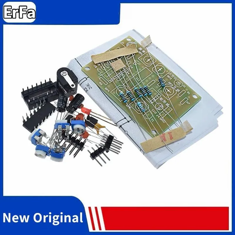 

1 Set New ICL8038 Monolithic Function Signal Generator Module Sine Square Triangle Welded DIY Kit Sine Square Triangle