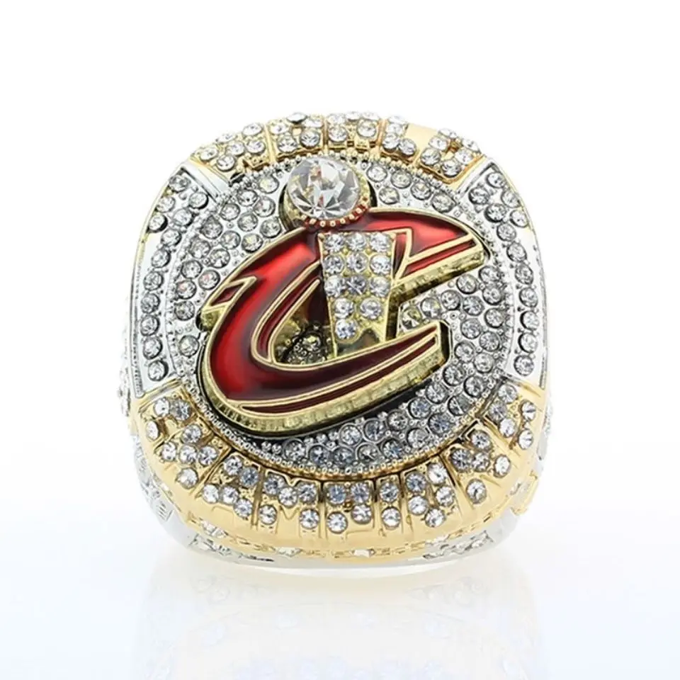 

Basketball Championship Ring 2016 Cleveland Basketball Team James Championship Ring Props Model
