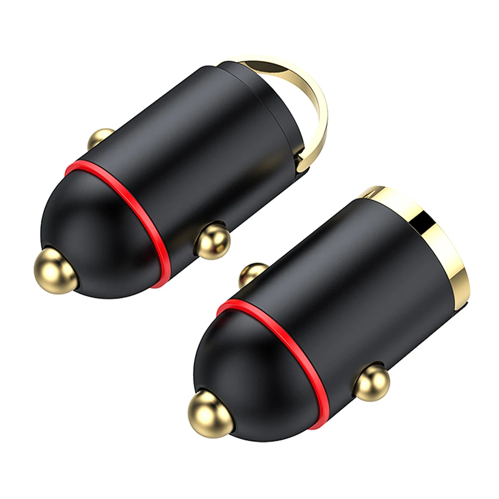 

1 X Автомобильное зарядное устройство Mini Dual USB Type-C PD, автомобильное зарядное устройство для телефона 22,5 Вт 100 Вт, адаптер для быстрой зарядки, ...