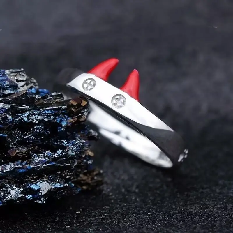 

Chainsaw Man Power Ring Anime Of Human Blood Christmas Gifts For Riends.