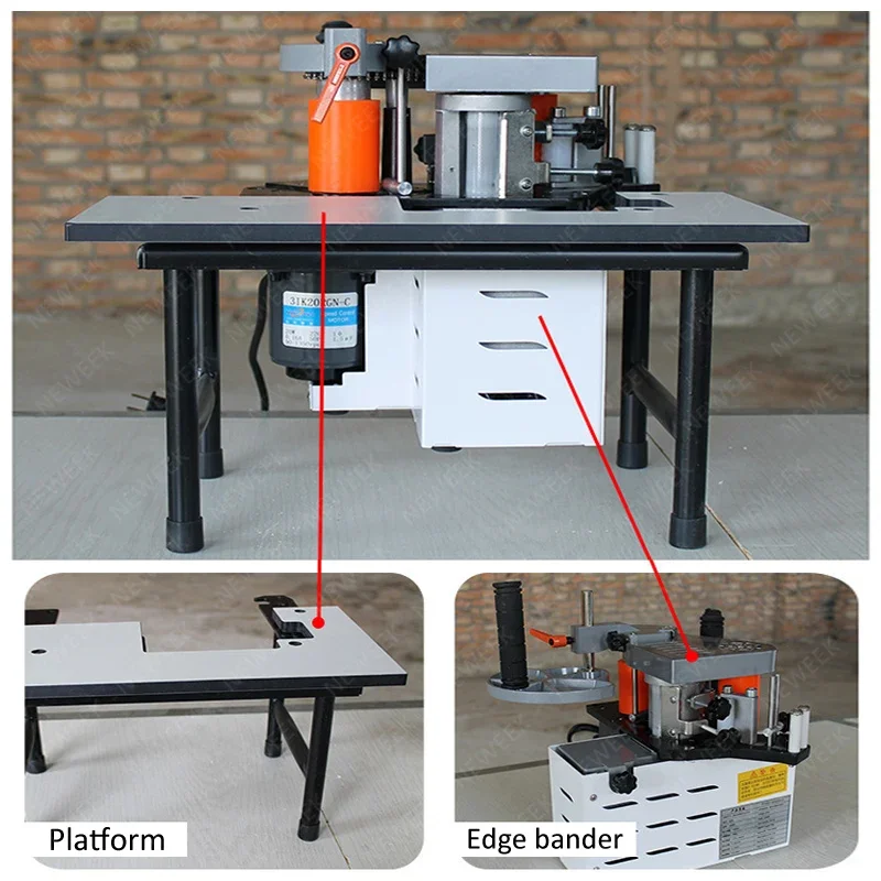 NEWEEK ручной кромкооблицовочный станок