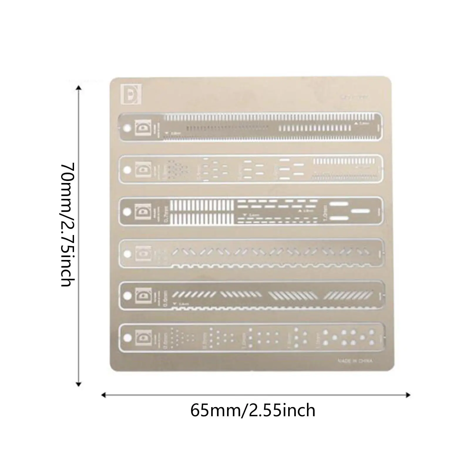 Вспомогательная линейка для резьбы модель здания хобби инструмент рукоделия