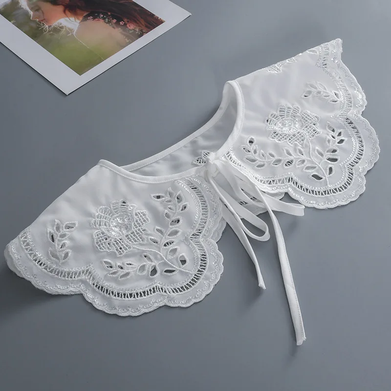 Модный женский кружевной воротник-Имитация