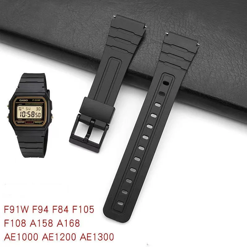 Ремешок силиконовый для часов Casio Seiko спортивный браслет дайвинга аксессуары 12 мм