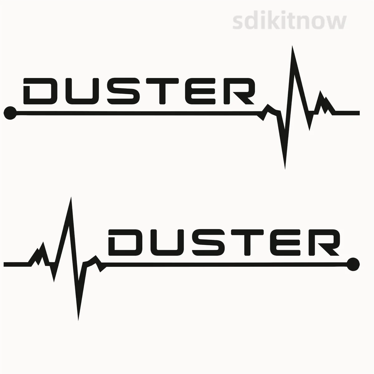 2 шт./партия автомобильные виниловые наклейки для Dacia duster 2018 2019 2020 2021 2022 2023