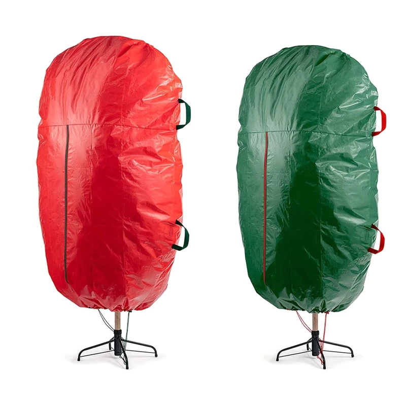 

K92A Upright Christmas Tree Storage Bag Premium Christmas Tree Cover Artificial Trees Bag Heavy Duty Tear Proof Tree Storage