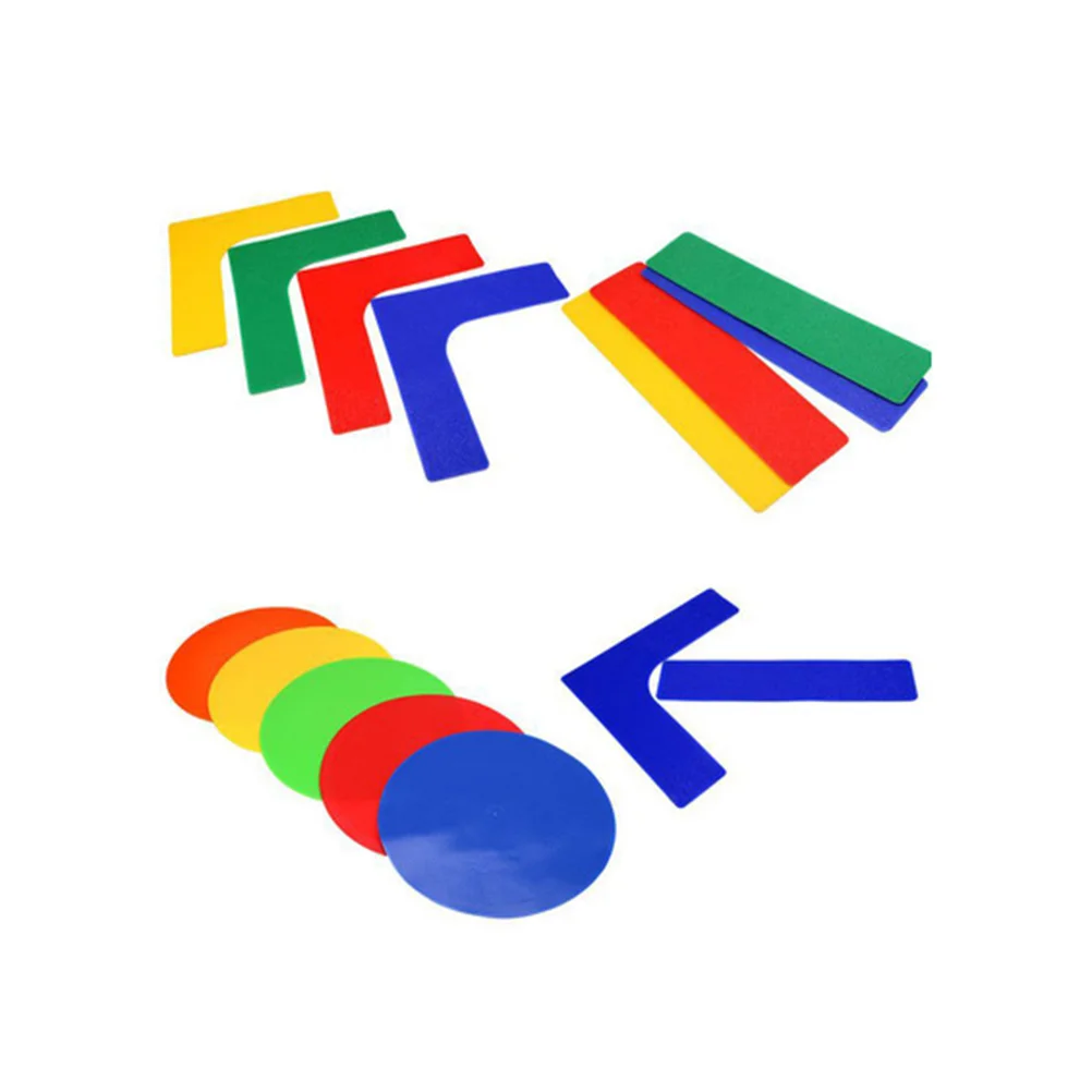 

13 Pcs Durable Ground Line Label Court Marker Badminton Sports Supplies Sticker