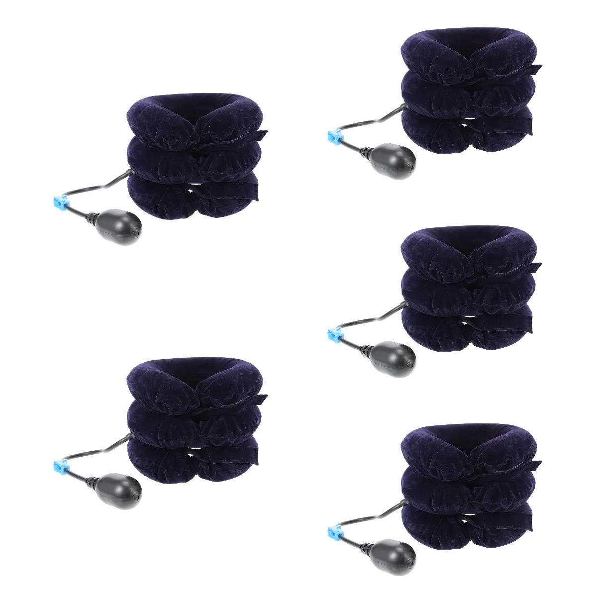 

5x Inflatable Neck Collar Neck Brace Cervical Traction Device Neck Support Pillow Adjustable Neck Stretcher Neck Braces