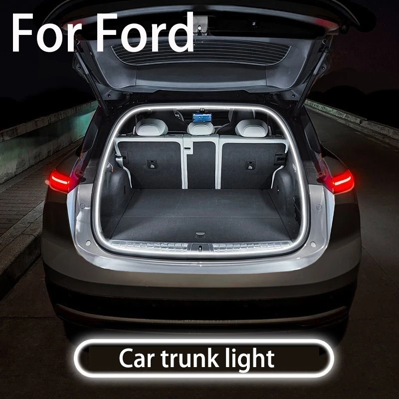 Фото Для Ford Mondeo Focus Edge Explorer Fiesta S-max Kuga B-MAX C-MAX Crown фонарь багажника автомобиля модификация освещения багажника автомобиля №1