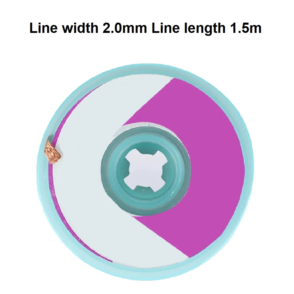 1 шт. сетка для пайки проволоки оплетка лента удаления припоя олово прецизионных
