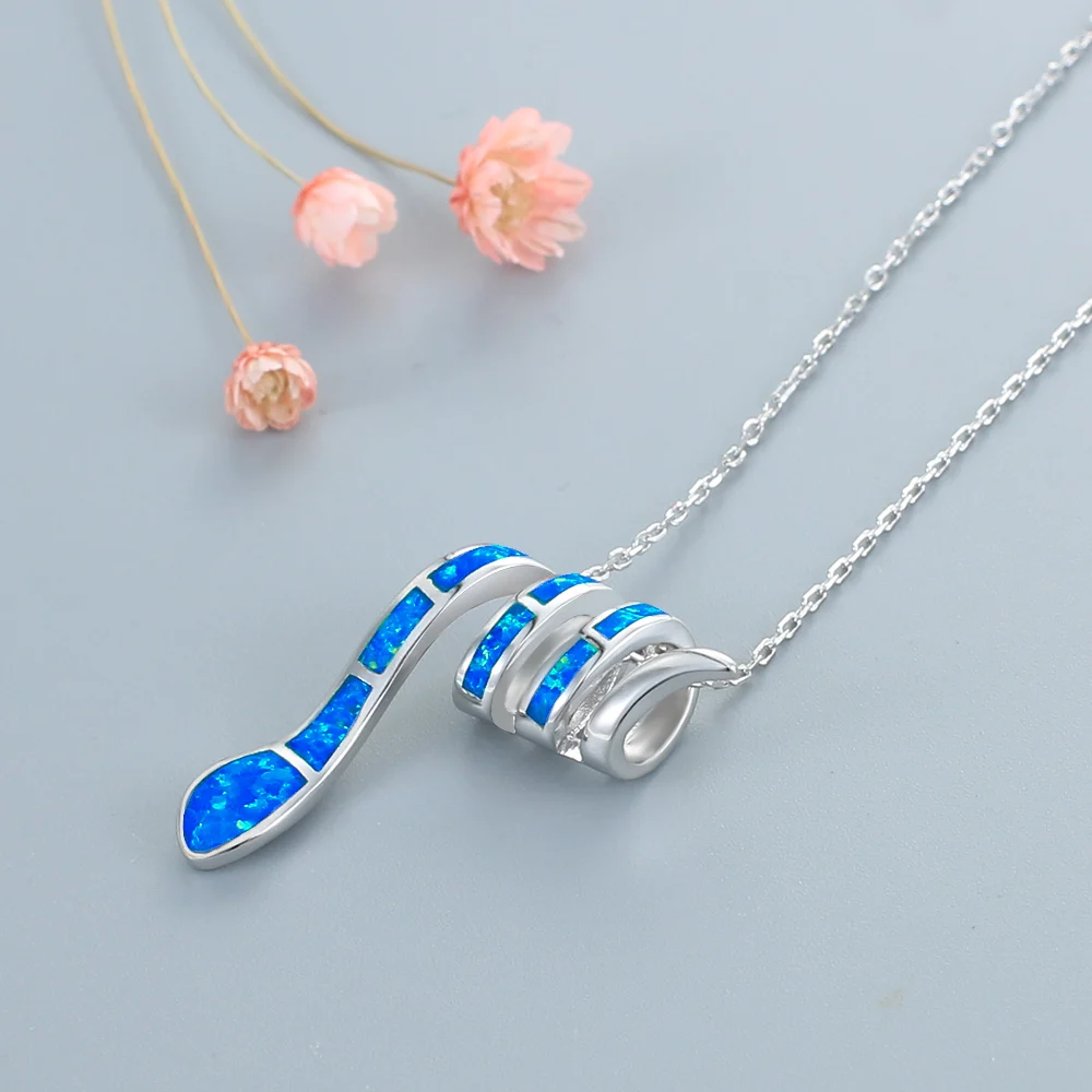 

Женское колье-чокер KELITCH, ожерелье из стерлингового серебра 925 пробы с опалом и подвеской в виде змеи, ювелирное изделие