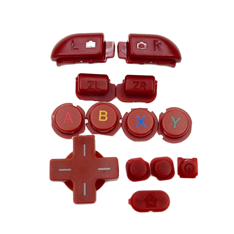 

Full Power Buttons Kit D Pad A B X Y L R ZL ZR Home ON OF Replacement Compatible for New 3DSXL 3DSLL Console Repair Part