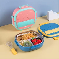 microwave lunch box tableware 304 portable stainless steel lunch box children students outdoor picnic food container lunch box